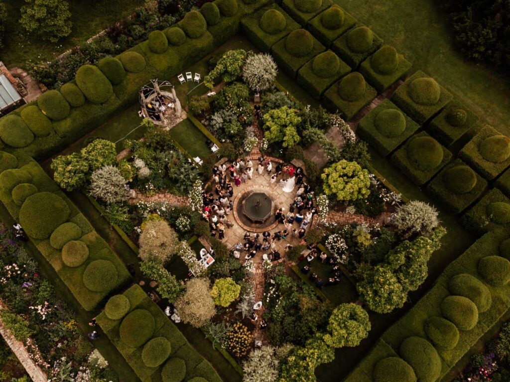 The Wedding Gardens at Birtsmorton Court